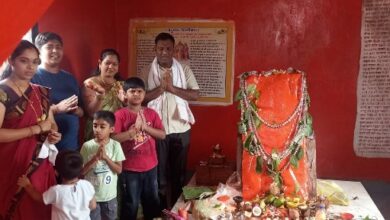 Photo of इंदाराम येथील हनुमान मंदिरात कंकडालवार दाम्पत्याची पूजा-अर्चना कार्यक्रम संपन्न…!